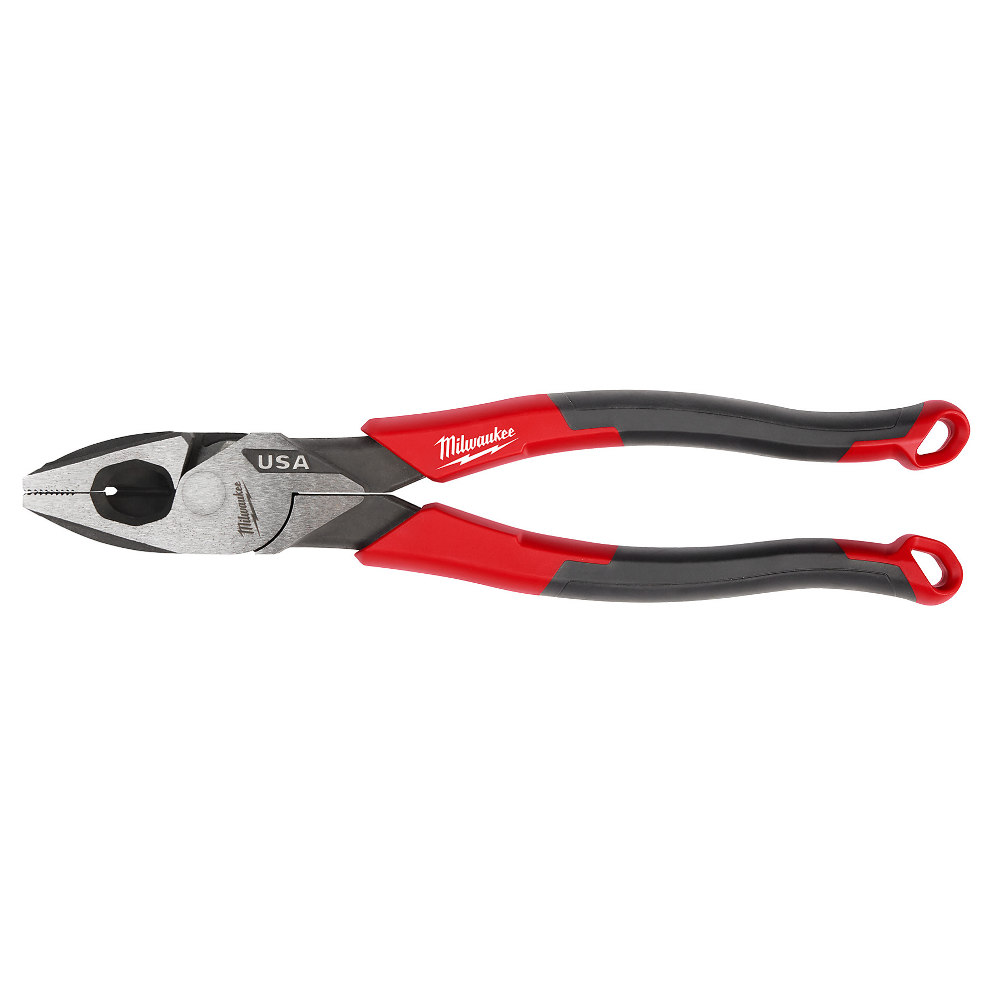 Milwaukee, 9in. Linemans Comfort Grip Pliers USA, Pieces (qty.) 1, Material Steel, Model# MT550